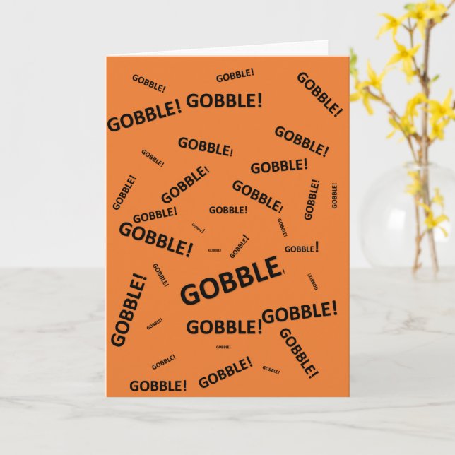 Erntedank Urlaubskarte Karte (Gelbe Blume)