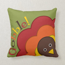 Erntedank versteckt Truthahn Kissen