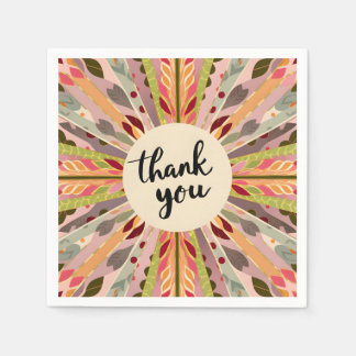 Erntedank vielen Dank Serviette