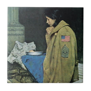 Erntedank von Flüchtlingen Fliese