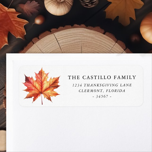 Erntedank Wasserfarben-Ahornleaf (Von Creator hochgeladen)