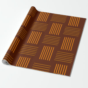 Erntedank Weave Geschenkpapier