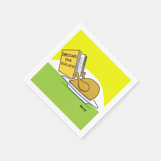 Erntedank Weihnachten Humorale Türkei Informell Serviette (Ecke)