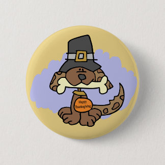 Erntedank-Welpenknopf Button
