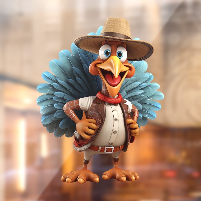 Erntedank Western Türkei Fensterheber Fensteraufkleber (Blatt 2)