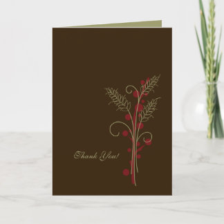 Erntedank Wheat Note Card Dankeskarte