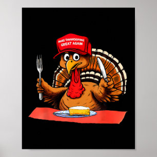 Erntedank wieder groß Trump Türkei Trump 2 Poster