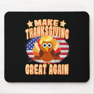 Erntedank wieder groß Trump Türkei Witz 2024 G Mousepad