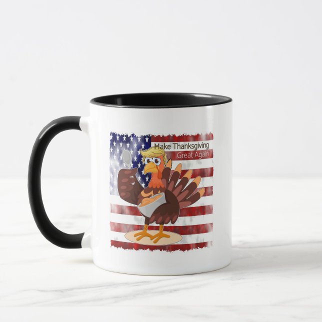 Erntedank wieder großartig machen tasse (Links)