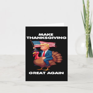 Erntedank wieder großartig machen - Trump fährt üb Karte