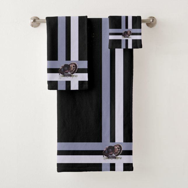 ERNTEDANK WILD TÜRKEI BADHANDTUCH SET (Insitu)