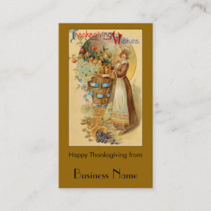 Erntedank Wises Visitenkarte