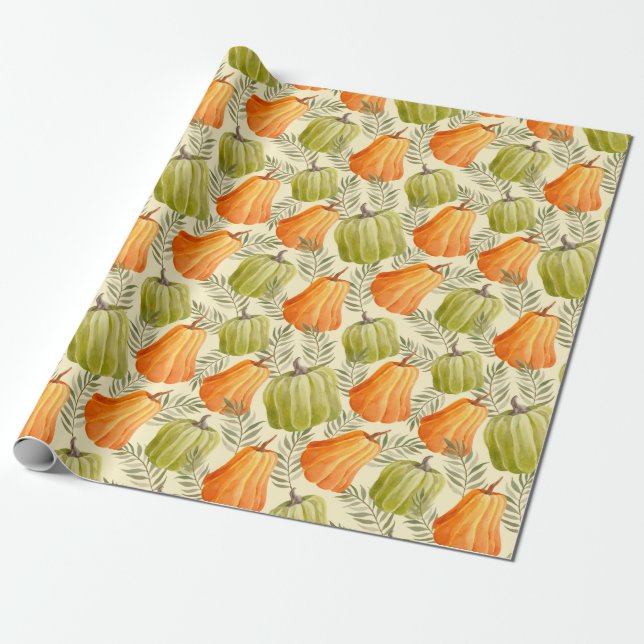 Erntedank Wrapping Paper Geschenkpapier (Ungerollt)