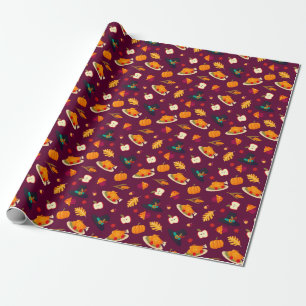 Erntedank Wrapping Paper Geschenkpapier