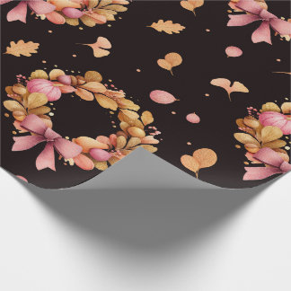 Erntedank Wrapping Paper - Herbstkleide Seamelle Geschenkpapier