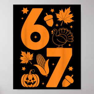 Erntedankfest 67 Shirt – Herbst Türkei  Poster