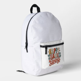 ERNTEDANKFEST BEDRUCKTER RUCKSACK