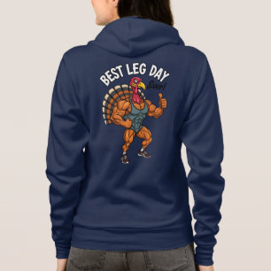 Erntedankfest Beintraining Erwachsene Full-Zip Kap Hoodie