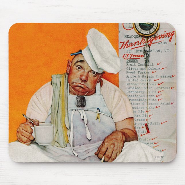Erntedankfest-Blues Mousepad (Vorne)