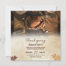 Erntedankfest Dinner Party Friendsgiving Herbst