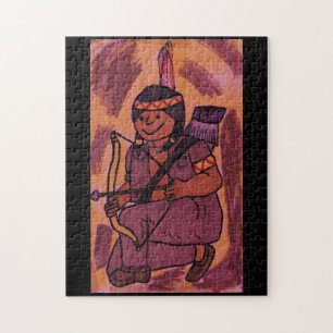 ERNTEDANKFEST EIN KLEINER INDIANER PUZZLE