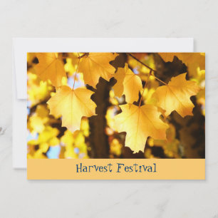 Erntedankfest! Einladungen Herbst Veranstaltungen