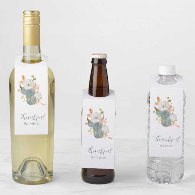 Erntedankfest Flaschenanhänger (Beispiel)