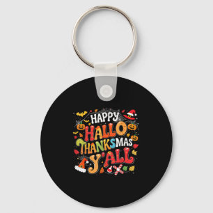 Erntedankfest Halloween Frohes Hallothanksmas Euch Schlüsselanhänger