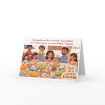 Erntedankfest - Hispanische Familie