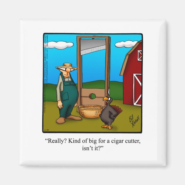 Erntedankfest-Humor-Magnet Magnet (Vorne)