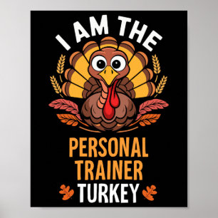 Erntedankfest Ich bin der persönliche Trainer Trut Poster