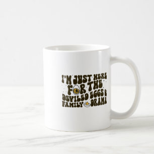 Erntedankfest Ich bin nur wegen der Eier mit Füllu Kaffeetasse
