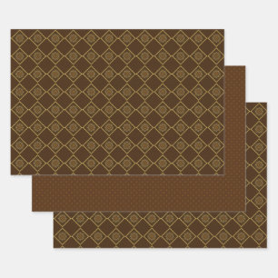 Erntedankfest Icons Geschenkpapier Set