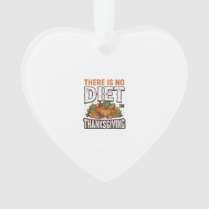 Erntedankfest Keine Diät Vintage Gemüse Feiertag D Ornament