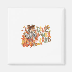 Erntedankfest Kürbis Thanksgiving Christlich Dankb Magnet
