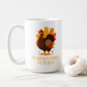 Erntedankfest Kürbisgewürz Veteran Kaffeetasse