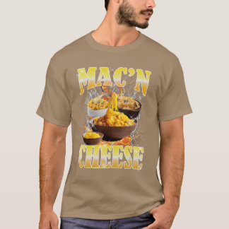 Erntedankfest Mac N Cheese Bootleg 90er Rap Rock L T-Shirt