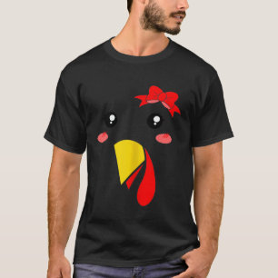 Erntedankfest Mama und ich Set Henne Huhn Truthahn T-Shirt