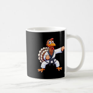 Erntedankfest MMA Kickboxen Judo Karate Truthahn K Kaffeetasse