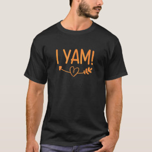 Erntedankfest-Paare Sie ist mein Süßkartoffel T-Shirt