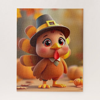 Erntedankfest-Puten-Puzzle Puzzle