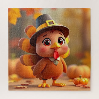Erntedankfest-Puten-Puzzle Puzzle
