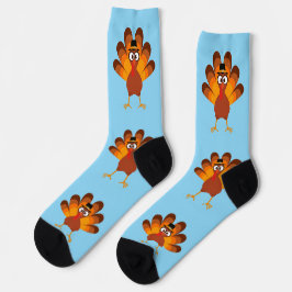 Erntedankfest-Puten-Socken Socken