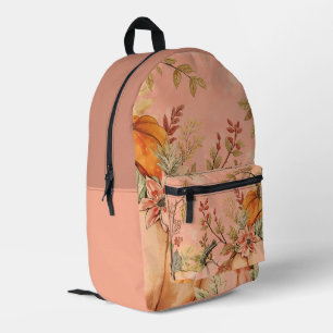 Erntedankfest, schöne Kürbisse Ernte Muster Bedruckter Rucksack