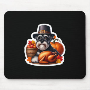 Erntedankfest Standard Schnauzer Hundebesitzer Mut Mousepad