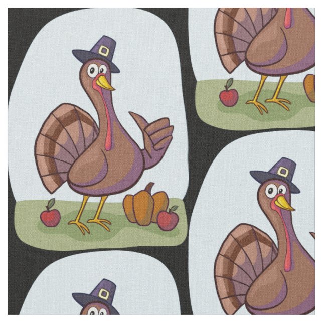 Erntedankfest 🦃 Stoff 🦃 (Nahaufnahme)