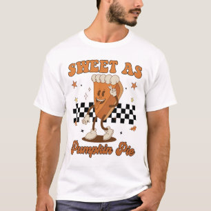 Erntedankfest Süß wie Kürbiskuchen Lustiges Kleink T-Shirt