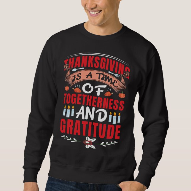 Erntedankfest Sweatshirt (Vorderseite)