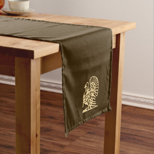 ERNTEDANKFEST TRADITIONELLE TRUTHUHN Tischdecke