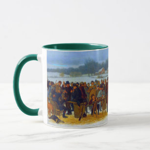 Erntedankfest Truthahn Schießen John Ehninger 1879 Tasse